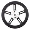 Oem Pololu ratai 60x8mm juodi - 2 vienetai