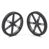 Oem Pololu ratai 80x10mm juodi - 2 vienetai