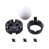Oem Pololu rutulinis ratukas su 25.4mm plastikiniu rutuliu ir plastikiniu voleliu