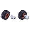 Oem Pololu šešiakampis ratų adapteris 12mm/6mm - 2 vienetai