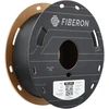 Polymaker Fiberon PET-CF17 juoda 3D siūlų ritė matoma kampu