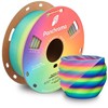 Polymaker Filamento Polimaker PolyLite Šviečiantis PLA 1.75mm 1kg - Rainbow