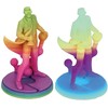 Polymaker Filamento Polimaker PolyLite Šviečiantis PLA 1.75mm 1kg - Rainbow