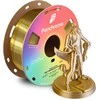 Polymaker Panchroma PLA DUAL SILK plastikas - Crown Gold-Sidabrinis