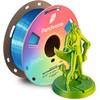 Polymaker Panchroma PLA DUAL SILK plastikas - Chameleon Geltona-Mėlyna