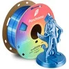 Polymaker Panchroma PLA DUAL SILK plastikas - Beluga Sidabrinis-Mėlyna