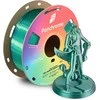 Polymaker Panchroma PLA Dual Silk ritė su atspausdinta statulėle