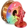 Polymaker Panchroma PLA DUAL SILK plastikas - Sunset Gold-Raudona