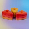 Polymaker Panchroma PLA Gradient Matte 1.75mm 1kg - Spring (Rožinė-Peach)