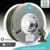 Polymaker PolyLite PLA - 1kg - 1.75mm - Sparkle Dark Žalias