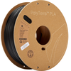 Polmask Polymaker PolyTerra PLA - 1kg - 1.75mm - Charcoal Juodas