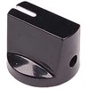 Oem Potenciometro rankenėlė - ašis 6 mm - aukštis 17 mm - Raudona rankenėlė 1 vnt