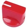 Oem Potenciometro rankenėlė - ašis 6 mm - aukštis 17 mm - Raudona rankenėlė 1 vnt