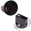 Oem Potenciometro rankenėlė - ašis 6 mm - aukštis 17 mm - Raudona rankenėlė 1 vnt