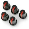 Oem Potenciometro rankenėlė RCL14 raudona - 6/14mm - 5 vnt.