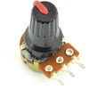 Oem Potenciometro rankenėlė RCL14 raudona - 6/14mm - 5 vnt.