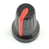 Oem Potenciometro rankenėlė RCL14 raudona - 6/14mm - 5 vnt.