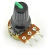 Oem Potenciometro rankenėlė RCL14 žalia - 6/14mm - 5 vnt.