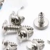 Oem Poveržlės varžtas 2.3x8mm - Lakštinio metalo varžtas - 10 vnt - plokščia galvutė - PWA2.3X8X5