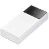 Power Bank Baseus Star-Lord, 20000mAh 65W + USB – USB-C laidas (baltas)