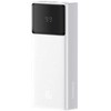 Power Bank Baseus Star-Lord, 20000mAh 65W + USB – USB-C laidas (baltas)