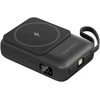 POWER BANK indukcinis Kruger &amp; Matz 10000 mAh Mag Safe su juodu kabeliu