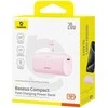 Powerbank OS-Baseus Compact IP 5000mAh 20W (rožinė)