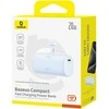 Powerbank OS-Baseus Compact IP 5000mAh 20W (mėlyna)