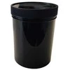 Oem PP prisukamas indas – 500 ml – juodas – apvalus