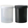 PP užsukamas indelis - 500 ml - pusiau permatomas - apvalus