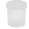 PP užsukamas indelis - 500 ml - pusiau permatomas - apvalus