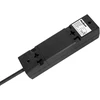 Przedłużacz Prailgintuvas 3 lizdai 5m prancūziško tipo be jungiklio (3x1.5mm) Rebel juodas