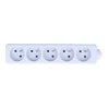 LANBERG PS0-05E-0150-W 1.5M Baltas 5X 230V Lanter EXTENSION PL. CABLE FROM FULL COPPER