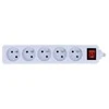 LANBERG PS1-05E-0300-W 3M Baltas LANTERGE CURVE 5X 230V PL WITH CIRCUIT BREAKER FULL COPPER