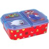 Priešpiečių dėžutė vaikams STOR 21420 3 skyriai Super Mario (mėlyna ir raudona)