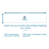 PrimaCreator FEP plėvelės ritinėlis 3D spausdintuvams - 30x160cm