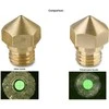 Primacreator MK8 žalvariniai ekstruderio antgaliai 0.4mm - 4vnt