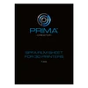 PrimaCreator SPFA plėvelė 3D spausdintuvams - 260x390mm