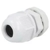 Oem Prisukama korpusinė įvorė kabeliui 3 - 6.5mm balta
