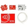 Proxima SOS – 1 kanalo vartų valdiklis su sirena ir nuotolinio valdymo pulteliais, 433.92 MHz – 12 V / 24 V