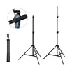 Puluz fotostudijos fono palaikymas 2x3m + fonai 3 vnt, PKT5205