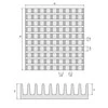 Oem Radiatorius RAD21 35x35x10mm