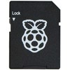 Raspberry Micro SD atminties kortelė 32 GB 100 MB/s A2 klasė su Raspberry Pi OS – su adapteriu ir dėklu