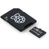 Raspberry Micro SD atminties kortelė 32 GB 100 MB/s A2 klasė su Raspberry Pi OS – su adapteriu ir dėklu