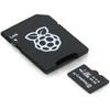 Raspberry Micro SD atminties kortelė 64GB 100MB/s A2 klasė su Raspberry Pi OS – su adapteriu ir dėklu