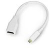 Raspberry MicroHDMI - HDMI adapteris 0.235m Baltas