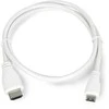Raspberry MiniHDMI - HDMI 1m Baltas