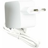 Raspberry Pi 45W USB-C maitinimo šaltinis – oficialus 5.1V/5A USB C maitinimo šaltinis, skirtas Raspberry Pi 5 – baltas