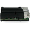 justPi korpusas Raspberry Pi 4B - aliuminis - juodas - LT-4B03