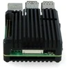 justPi korpusas Raspberry Pi 4B - aliuminis - juodas - LT-4B03